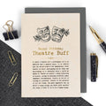 Theatre Buff Foiled Birthday Card