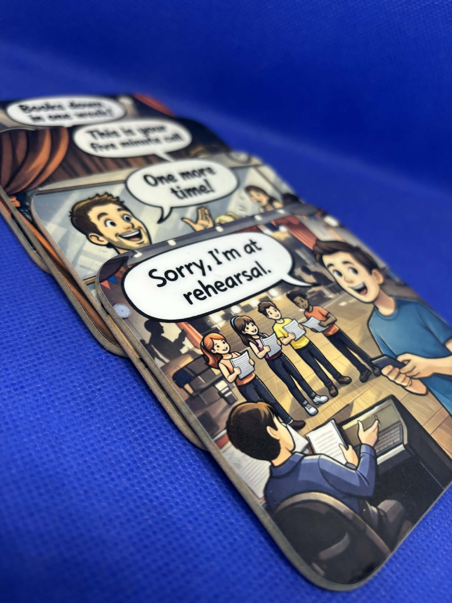 Theatre Life Coasters Set of 4 - Rehearsal Quotes Gift Set